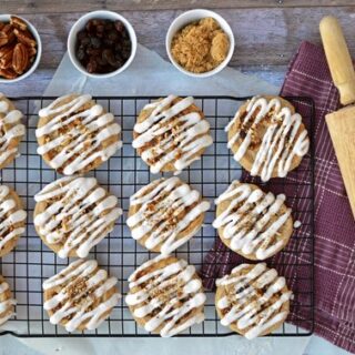 Gluten Free Cinnamon Roll Cookies