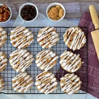 Gluten Free Cinnamon Roll Cookies