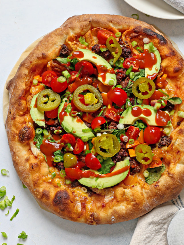 Easy Taco Pizza: Cinco de Mayo Fusion, Customizable!