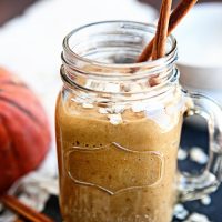 Pumpkin Oatmeal Breakfast Smoothie