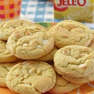 Lemon Cheesecake Pudding Cookies