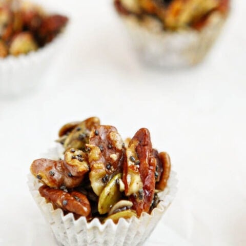 Salted Vanilla Maple Nut and Seed Clusters