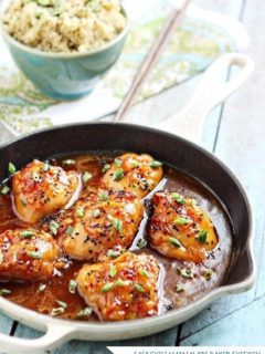 Easy Chili Marmalade Baked Chicken