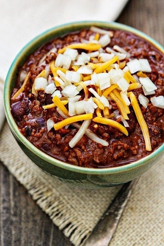 Classic Ground Beef Chili Recipe | Good Life Eats