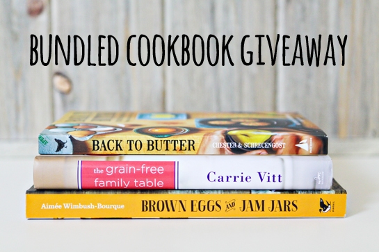 Cookbook Bundle Giveaway Cookbook Bundle Giveaway