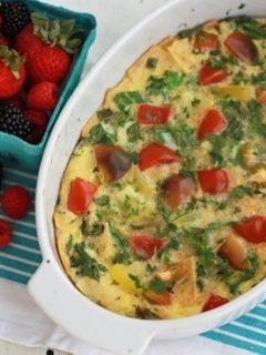 Easy Migas Bake - Gluten free, and delicious!