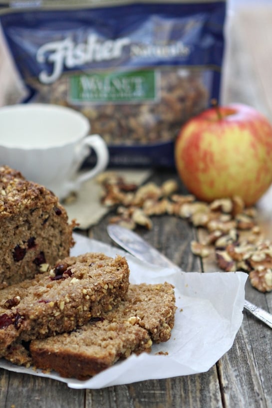 apple walnut bread