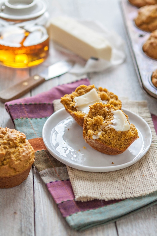 Pumpkin Cornbread Muffin Recipe