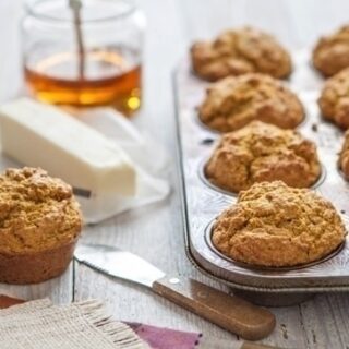 Pumpkin Cornbread Muffin Recipe