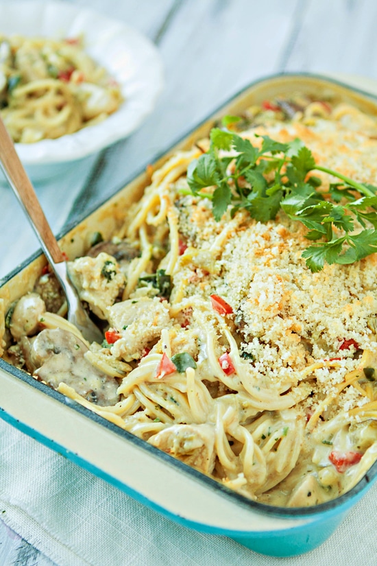 Green Chile Turkey Tetrazzini Good Life Eats