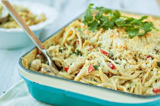 green chile turkey tetrazzini