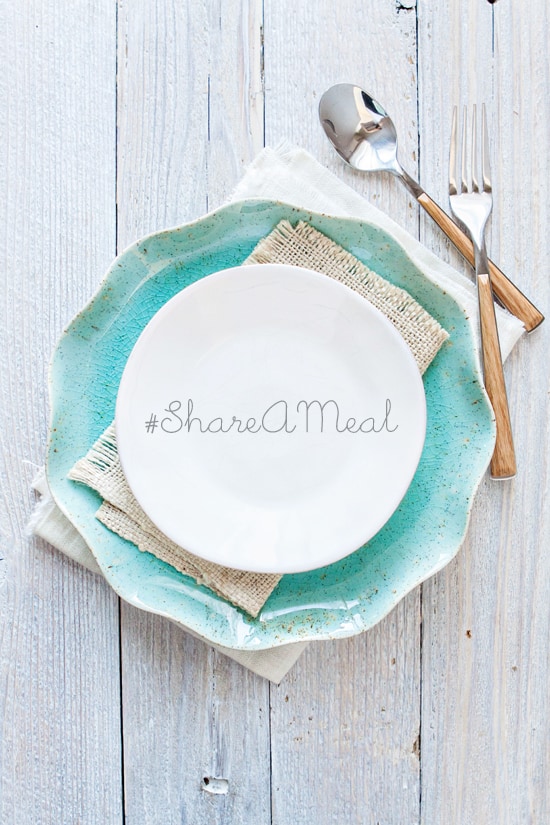 #shareameal this holiday