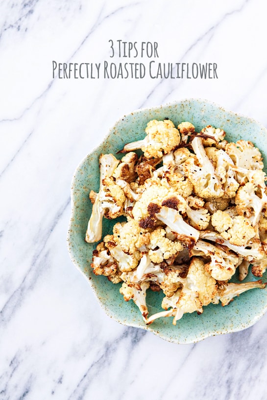 how to roast cauliflower