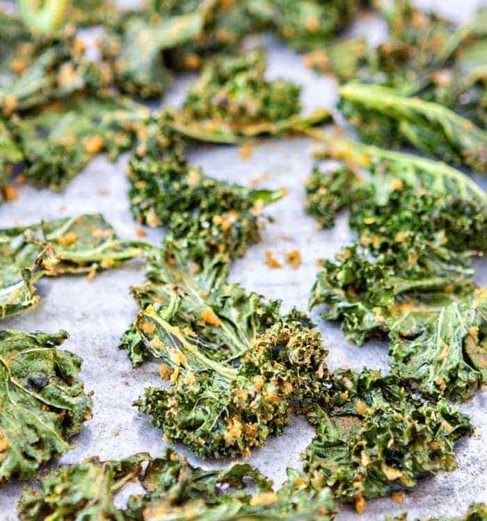 Cheesy Kale Chips Recipe