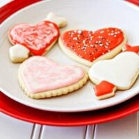 Easy Vanilla Cut-Out Cookies for Valentine's Day