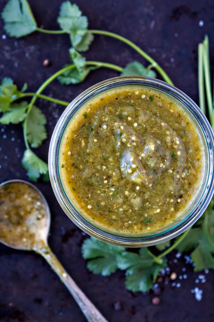 Easy Roasted Salsa Verde