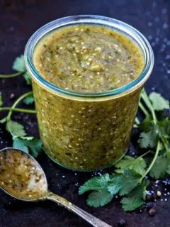 Easy Roasted Salsa Verde