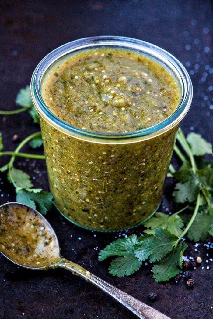 Easy Roasted Salsa Verde