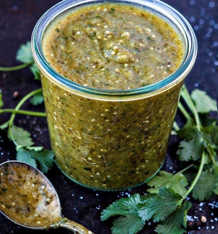 Easy Roasted Salsa Verde