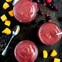 Berry Mango Kale Smoothie