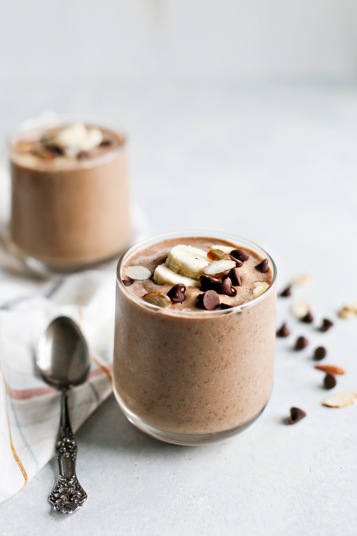 Banana Chocolate Smoothie (The Best Almond Milk Smoothie) Good Life Eats