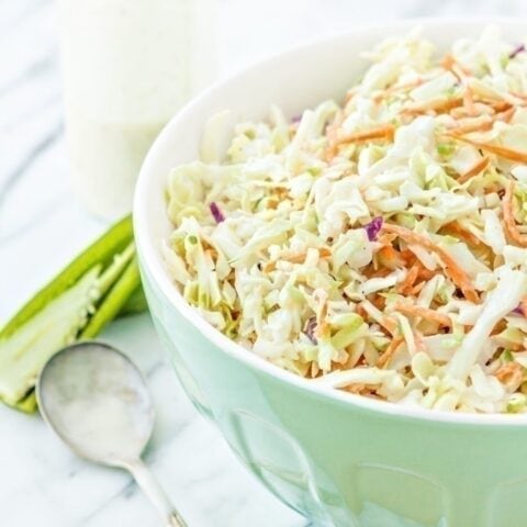Creamy Jalapeño BBQ Coleslaw recipe
