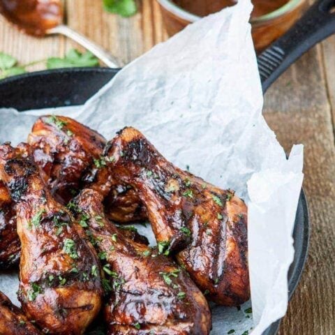 Mango Habanero BBQ Drumsticks