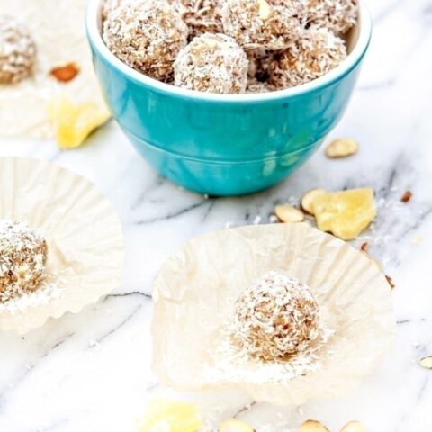 Pina Colada Energy Balls