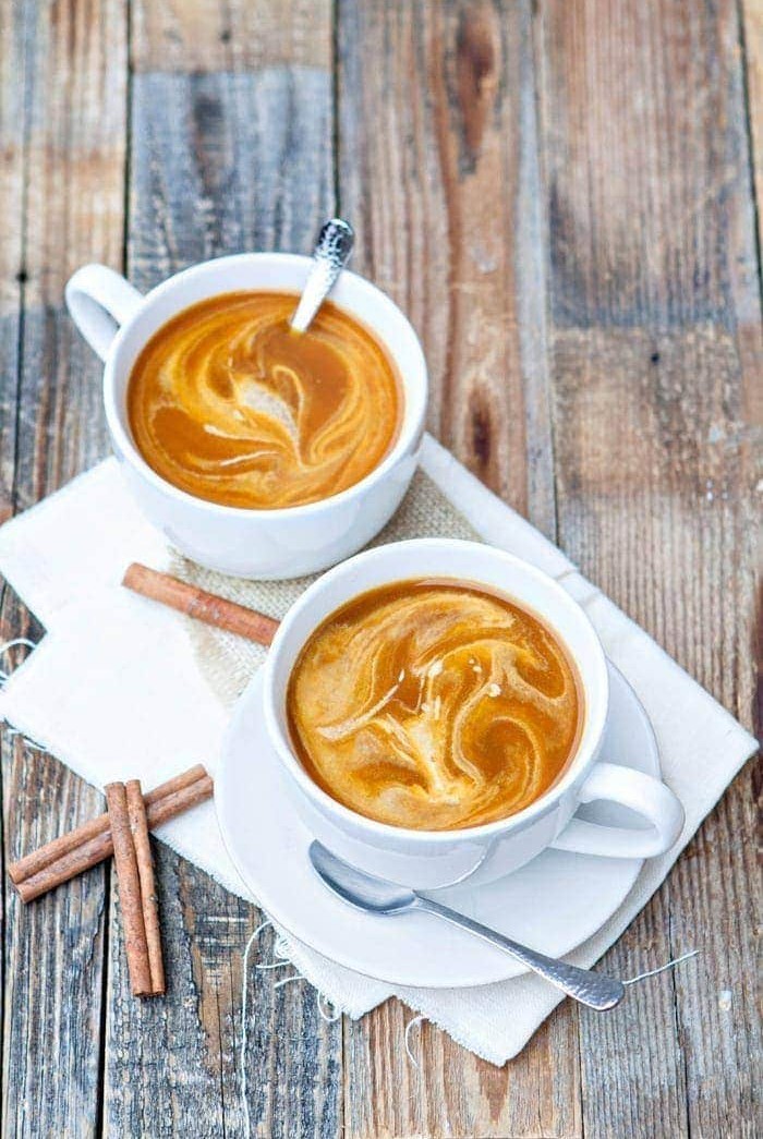 Easy Pumpkin Spice Chai Latte