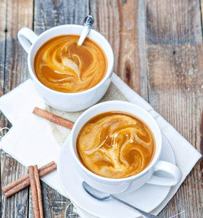 Easy Pumpkin Spice Chai Latte