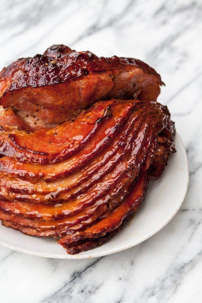 Slow Cooker Spiral Ham Recipe (with Honey Mustard Glaze) | Good Life Eats