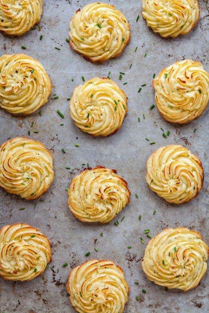 Tiny potatoes with garlic butter - Unpacked