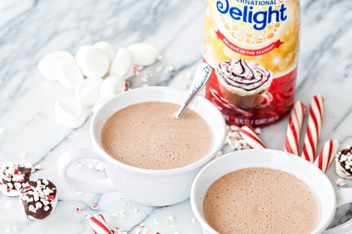 Peppermint Mocha Spiked Hot Chocolate Recipe Good Life Eats 