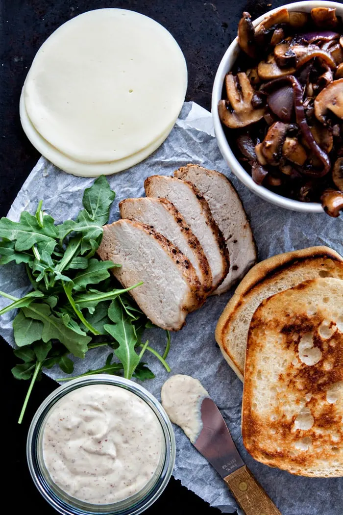 how to make pork sandwiches