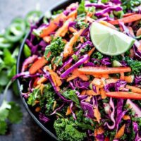 Cilantro Lime Kale Slaw