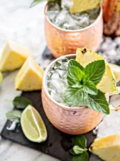 Fresh Pineapple Mint Moscow Mule picture