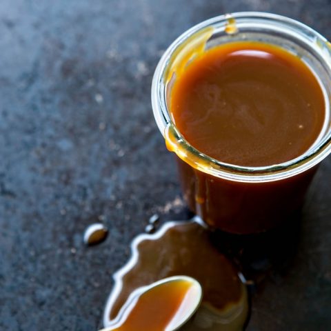 Homemade Bourbon Caramel Sauce (So Easy!) | Good Life Eats