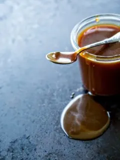Caramel Sauce with Vanilla and Bourbon Recipe and Photo