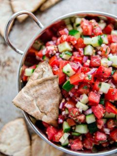 Greek Pico de Gallo photo and recipe