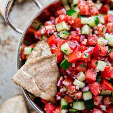 Greek Pico de Gallo photo and recipe