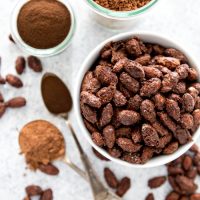 Mocha Roasted Almonds