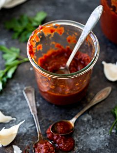 Best Ever Homemade Classic Marinara Sauce recipe and photos