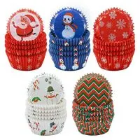 Christmas Cupcake Liners