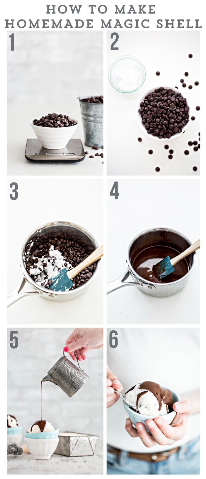 how to make homemade magic shell