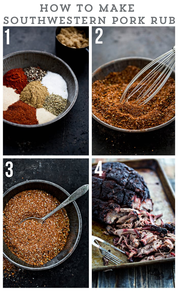 step by step how to make southwestern pork rub for pulled pork Good