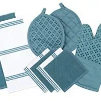 Oven Mitt, Pot Holder, and Dish Towel Set