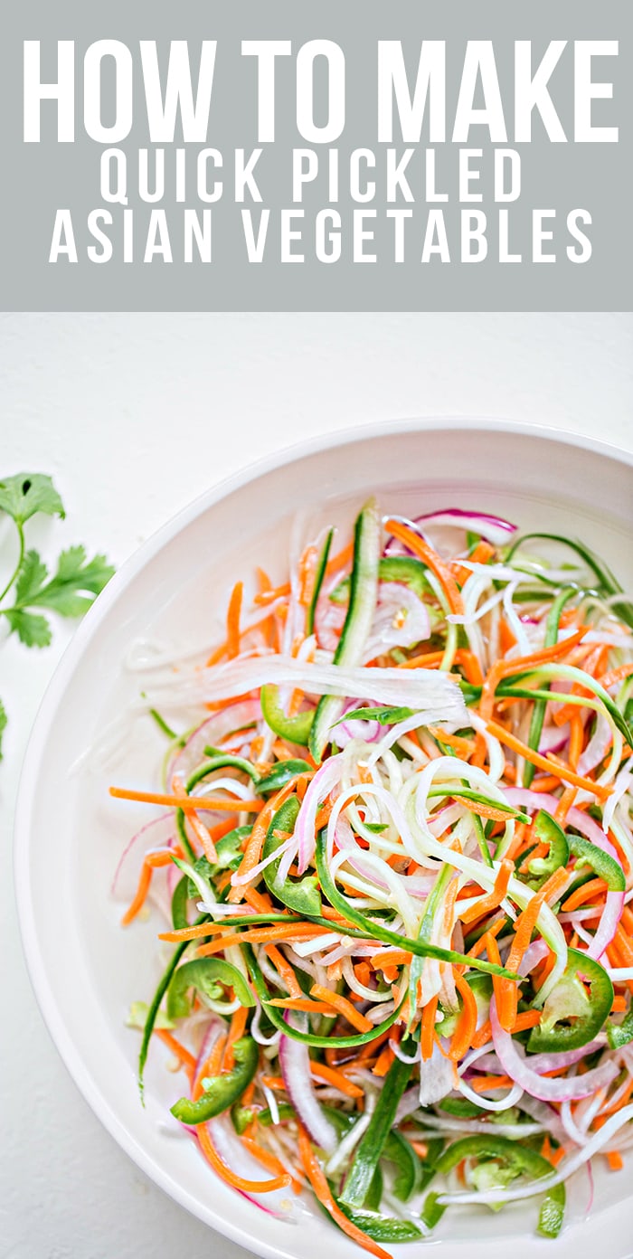 how to make pickled vegetables