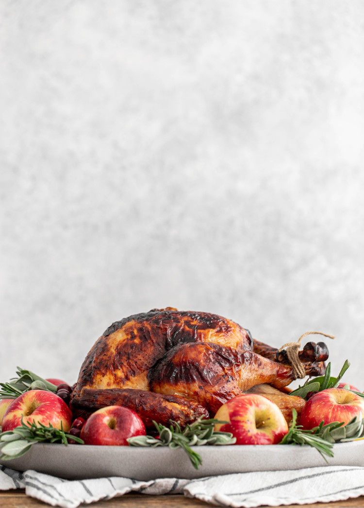 apple cider turkey brine roasted turkey