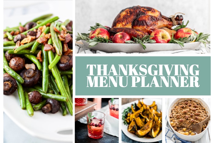 photo of thankgiving menu recipes