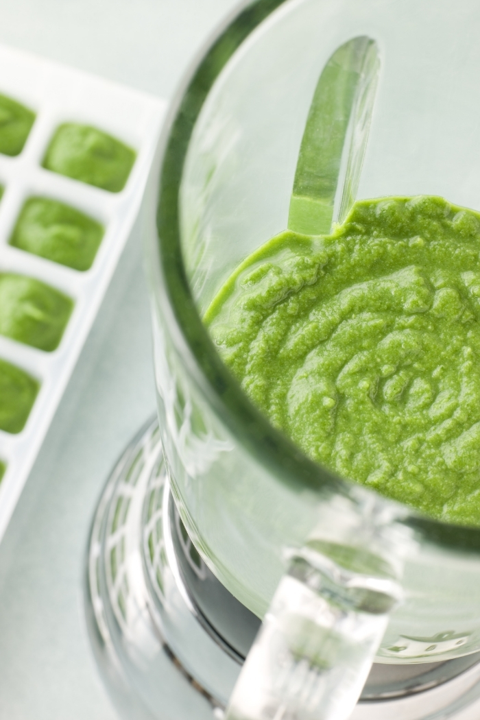 HowtoFreezeSpinachPureedSpinachCubes Good Life Eats